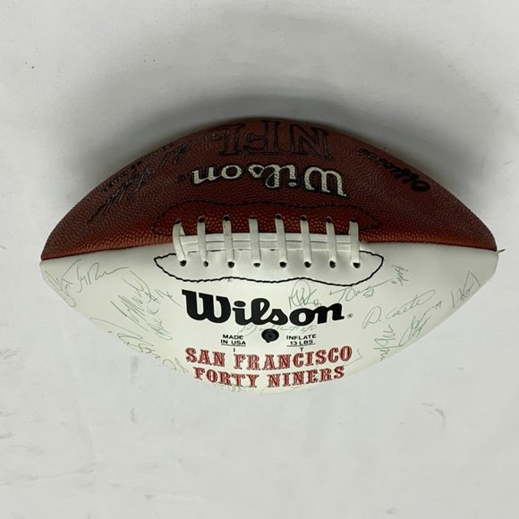 Wilson NFL San Francisco Forty Niners 49ers 96 Pla - Picture 1 of 9